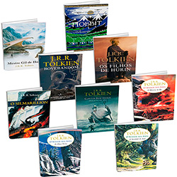 Kit Livros - Coleção Terra Média (9 Volumes)