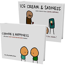 Kit Livros - Cyanide & Happiness + Ice Cream & Sadness (Cyanide And Happiness Collection)