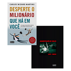 Kit Livros - Desperte o Milionário que há em Você + Administração de Varejo