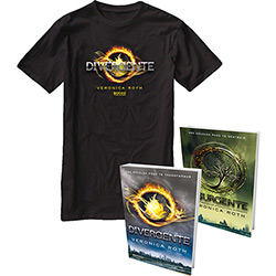 Kit Livros - Divergente + Insurgente + Camiseta