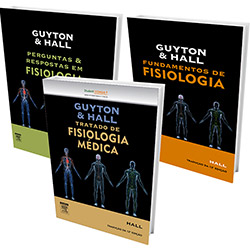 Kit Livros - Guyton & Hall: Tratado de Fisiologia Médica+ Fundamentos de Fisiologia + Perguntas & Respostas em Fisiologia