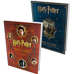 Kit Livros - Harry Potter - Page To Screen: The Complete Filmmaking Journey + Film Wizardry