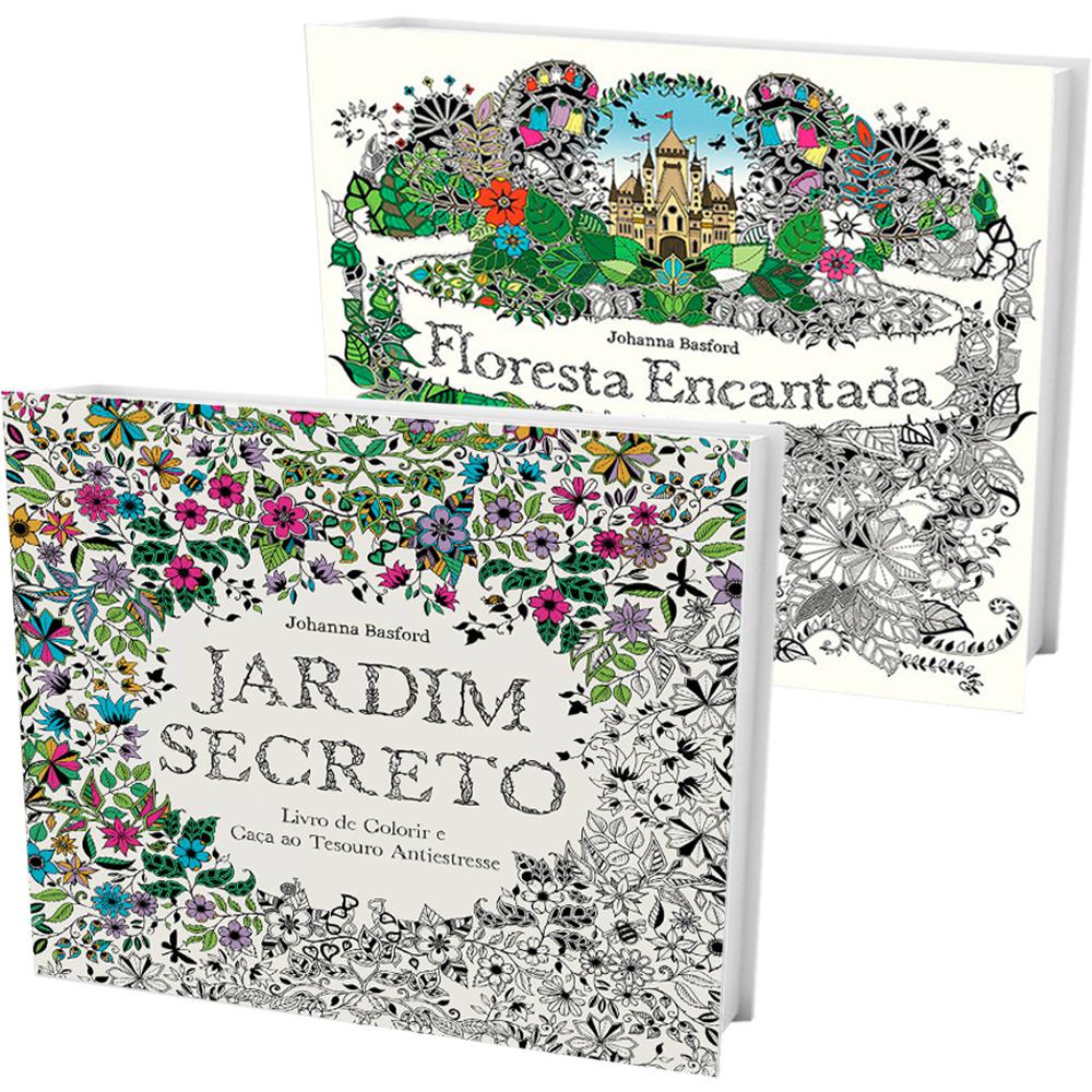 Tudo sobre 'Kit Livros - Jardim Secreto + Floresta Encantada (2 Volumes)'