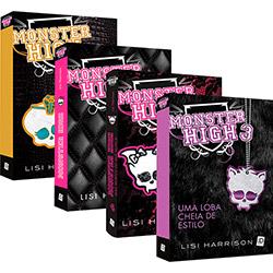 Kit Livros - Monster High (Volumes 1, 2, 3 e 4)