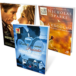 Kit Livros - o Melhor de Nicholas Sparks (3 Volumes)
