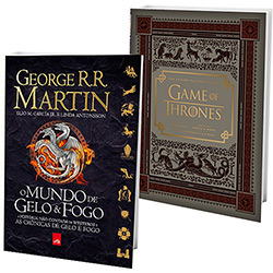 Kit Livros - o Mundo de Gelo e Fogo + Game Of Thrones (2 Volumes)