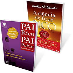 Kit Livros - Pai Rico, Pai Pobre + a Ciência de Ficar Rico