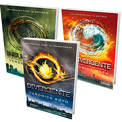 Kit Livros - Série Divergente: Divergente + Insurgente + Convergente (3 Volumes)