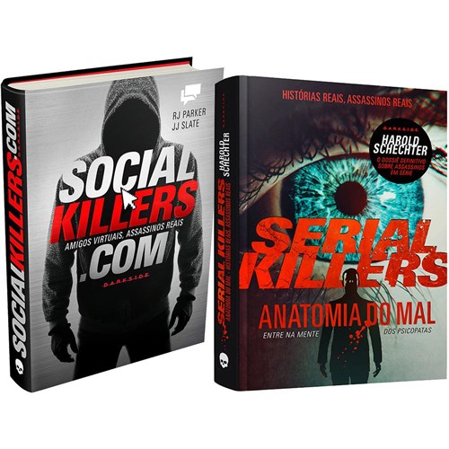 Tudo sobre 'Kit Livros - Social Killers + Serial Killers  Anatomia Do Mal'