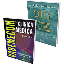 Kit Livros - Vademecum de Clínica Médica + DTG: Dicionário Terapêutico Guanabara 2012/2013