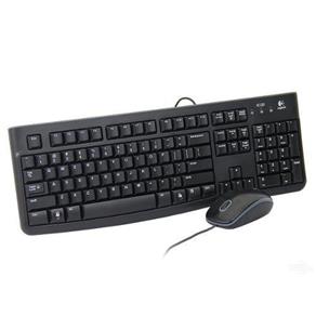 Kit Logitech Combo Mk120 Usb (teclado + Mouse) com Fio Abnt2