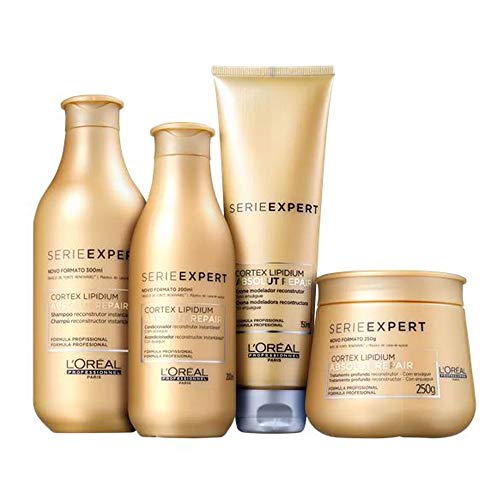 Kit Loreal Absolut Repair Cortex Lipidium 4 Produtos