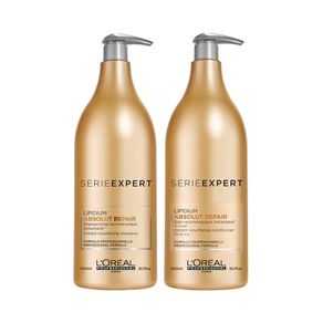 Kit L'Oréal Professionnel Absolut Repair Lipidium - Shampoo 1,5L + Condicionador 1,5L