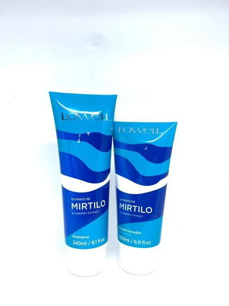Kit Lowell Extrato de Mirtilo Shampoo + Condicionador