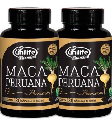 Kit 2 Maca Peruana Premium - 240 Capsulas Unilife