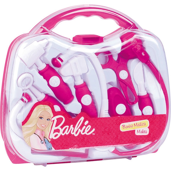 Kit Maleta Médica Barbie 7496-6 Fun - Fun Divirta-se