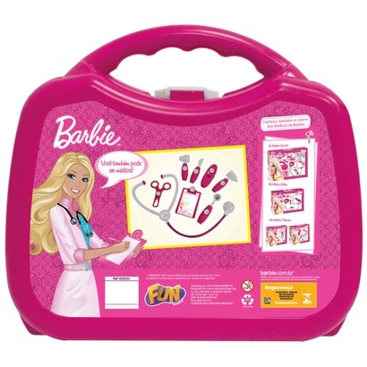 Kit Maleta Médica - Barbie - Fun