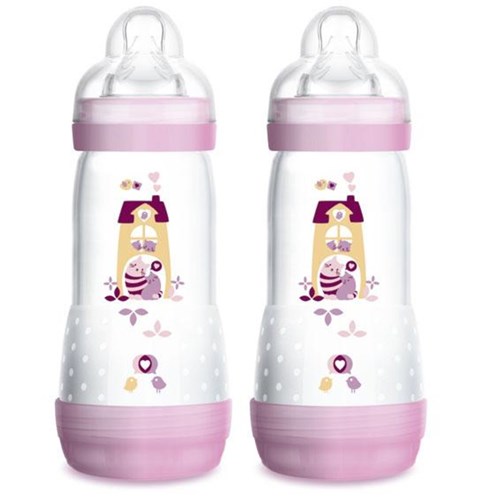 Kit 2 Mamadeiras Easy Start Bottle Mam - 320Ml (Girls) 4684