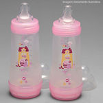 Kit 2 Mamadeiras Easy Start Bottle MAM - 320ml (girls) 4684