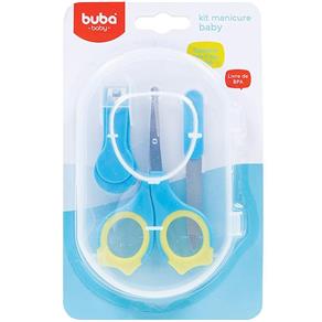 Kit Manicure Baby Azul e Amarelo - Buba