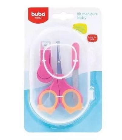 Kit Manicure Rosa - Buba Baby