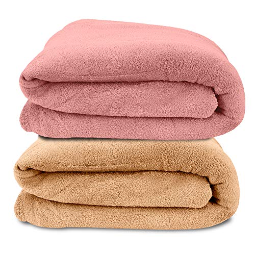 Tudo sobre 'Kit 2 Mantas Cobertor Casal Microfibra Soft 180x220cm'