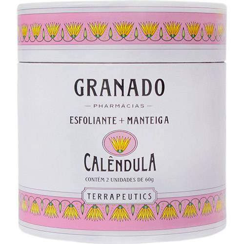 Kit Manteiga Corporal + Esfoliante Calêndula Granado