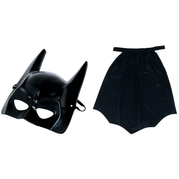 Kit Mascara com Capa do Batman Liga da Justiça (824682) - "Rosita"