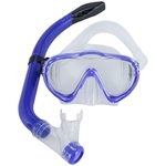 Kit máscara e snorkel Mormaii Oasis / Azul / Infantil