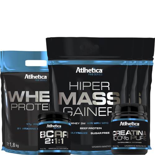 Kit Massa Muscular - Atlhetica Nutrition