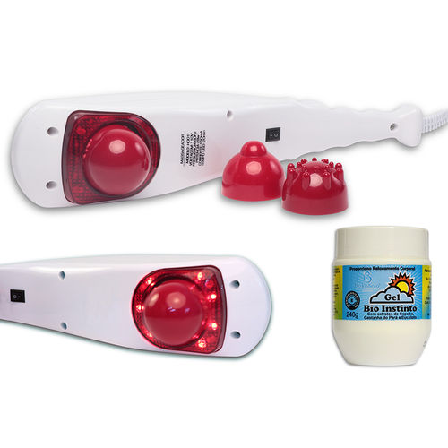 Kit Massageador de Mão HF 220v + Gel Bio Instinto