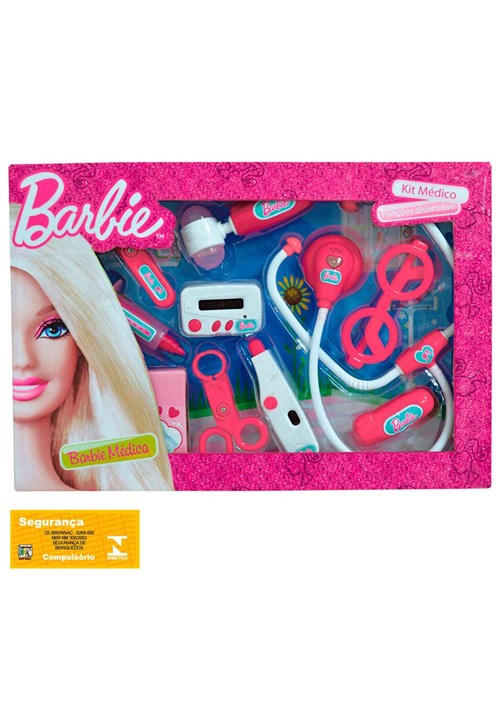 Kit Médica Barbie Médio Fun Divirta-Se