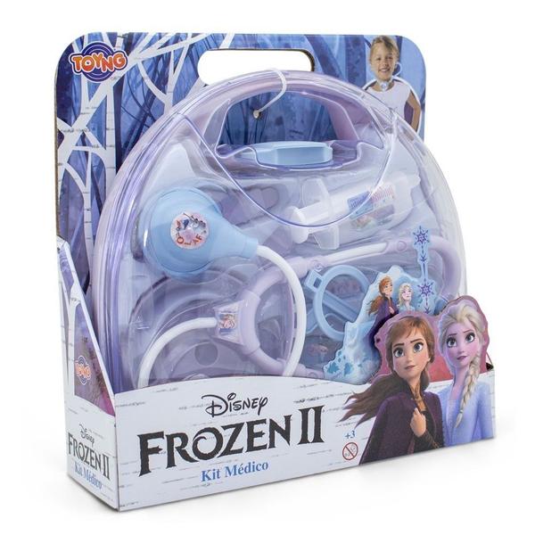 Kit Médico de Brinquedo Frozen 2 e Maleta Lilás Toyng 38620