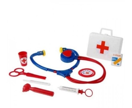 Kit Medico Infantil 9 Acessórios - 5 Unidades