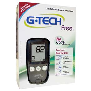 Kit Medidor de Glicose G-Tech Free - G-Tech
