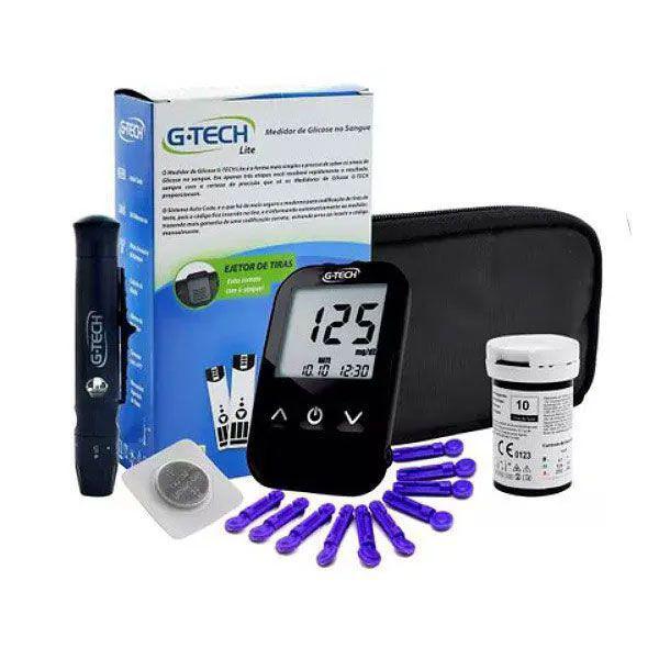 Kit Medidor de Glicose G-TECH FREE LITE