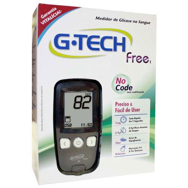 Kit Medidor de Glicose G-TECH FREE