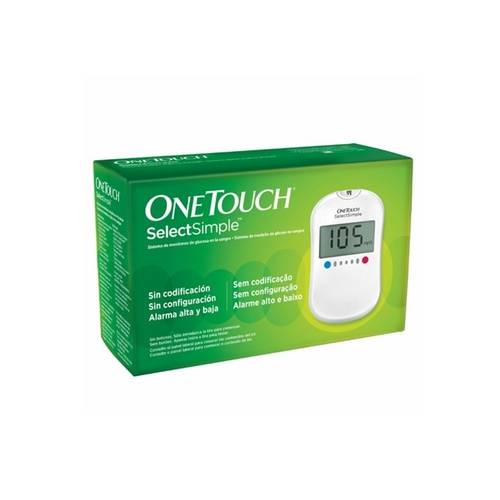 Kit Medidor de Glicose One Touch Select Simple - Johnson Johnson
