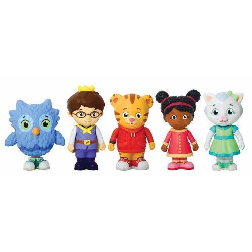 Kit Mini Figuras Daniel Tigre Disney Jr com 5 Personagens