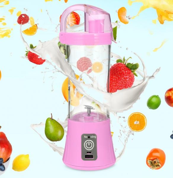 Kit 2 Mini Liquidificador Portátil Shake Juice Cup - Bnz