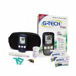 Kit Monitor de Glicemia + 100 Tiras Reagentes Free 1 G-tech