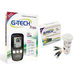 Kit Monitor de Glicemia + 50 Tiras Reagentes Free 1 G-tech