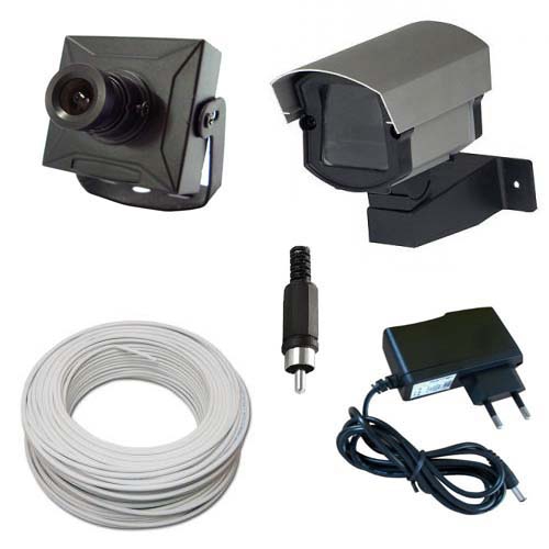 Kit Monitoramento 1 Micro Câmera Completo P/ TV - Fácil Instalação - Vtv