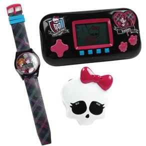 Kit Monster High Candide com Minigame, Rádio FM e Relógio