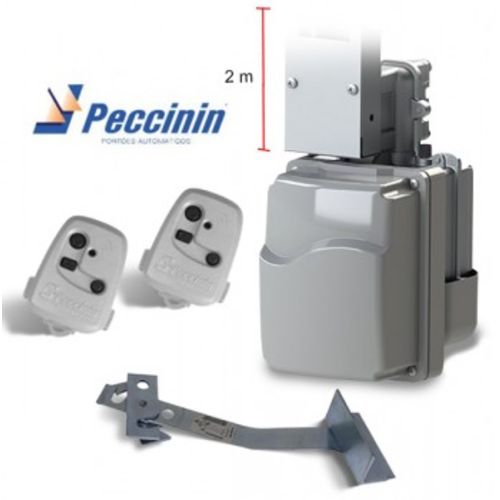Kit Motor para Portão Basculante Corrente 1/3 2m Peccinin
