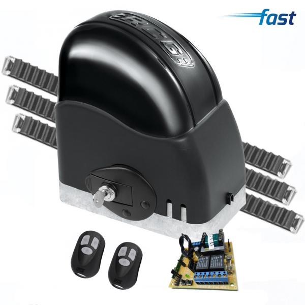 Kit Motor para Portão Eletrônico Deslizante Rcg Slider-AL Fast 1/3Hp