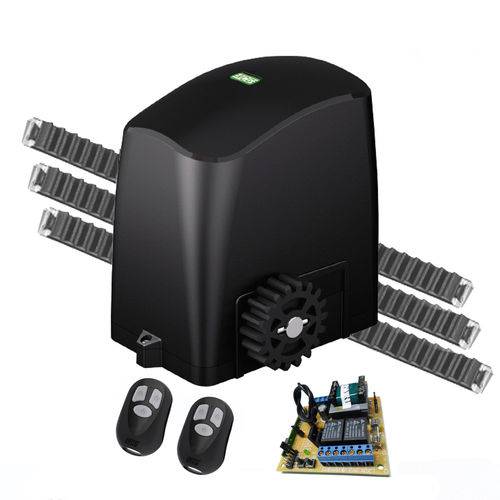 Kit Motor para Portão Eletrônico Deslizante Rcg Slider PL Maxi 1/4hp