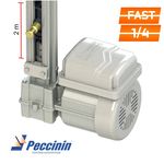 Kit Motor Portão Basculante 1/4 Fast Hp 2m Peccinin