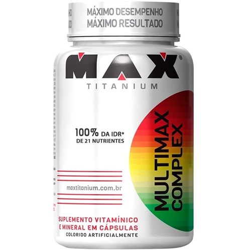 (Kit) 2 Multimax Complex 90 Caps Max Titanium