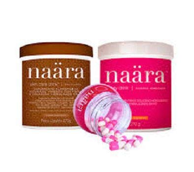Kit Naara Tangerina, Naara Chocolate e Naara Hair And Nails - Jeunesse
